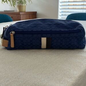 Coach men’s monogram toiletry bag
